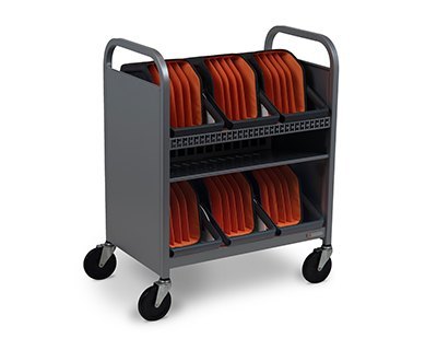 Apple Cube Transport Cart Caddies Platinum