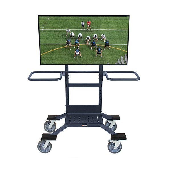 Bretford Explorer display cart football screen