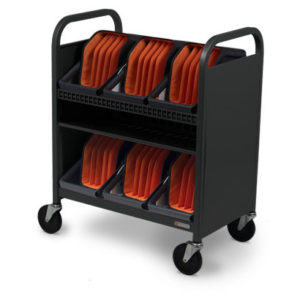 Transport Cart Caddies Right Charcoal