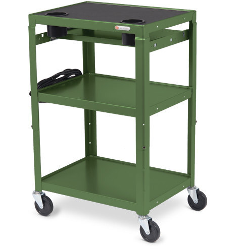 Bretford Mobile Instructor Cart (MIC) in grass color