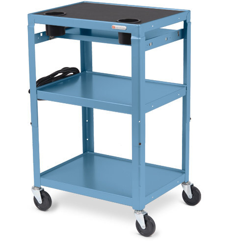 Bretford Mobile Instructor Cart (MIC) in sky color