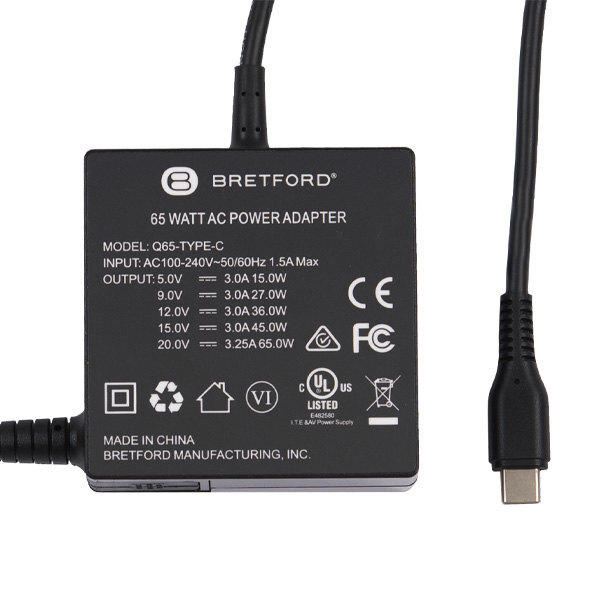 Bretford usb-c 65w power adapter