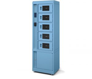 5 Bay Locker Side Sky