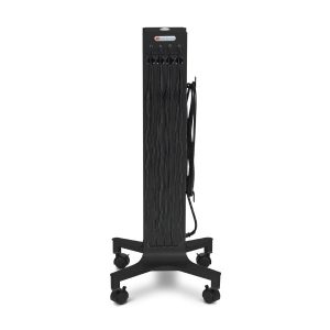 CUBE Tower PreWired Front Black Pumice