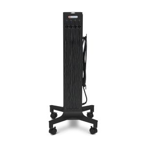 CUBE Tower PreWired Front Black Pumice