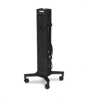 CUBE Tower PreWired Left Black Pumice