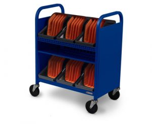 Transport Cart Caddies Right Royal Blue