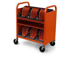 Transport Cart Caddies Right Tangerine