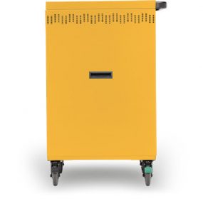 Bretford CORE X Cart in mustard color, back view