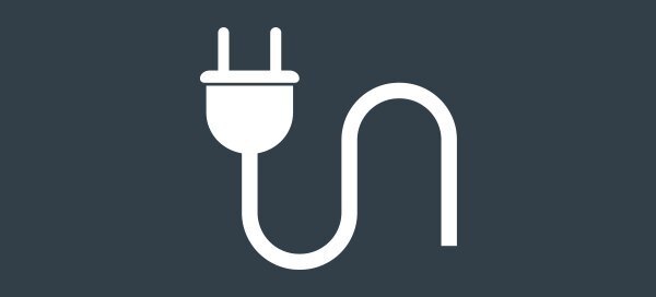 Illustration of a power cord by Bretford